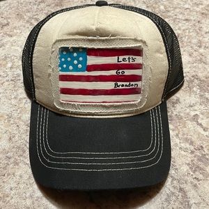 🇺🇸Lets go Brandon, trucker hat, photo frame hat. Baseball cap